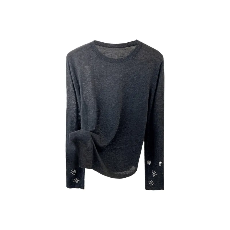 Cypress House Knitwear Women's Dark Gray-0