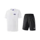 Clothing Set (White Top+Black Bottom)
