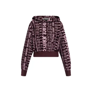 VERSACE JEANS COUTURE Logo Print Hoodie Sweater
