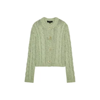 ZARA Knitwear Women's Light Green