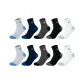 10 Pack (White+Black+Dark Gray+Light Gray+Dark Blue)