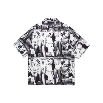 WACKO MARIA x ELLEN VON UNWERTH SS25 Shirt Unisex White