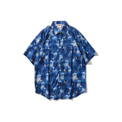 BEAR UNION Shirts Unisex Blue