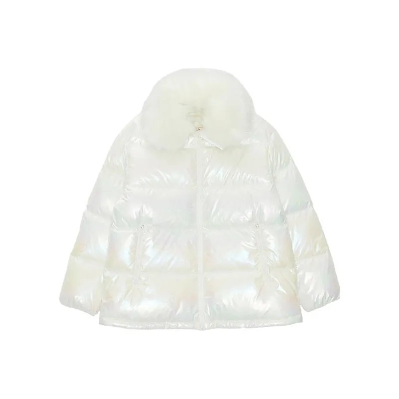 Ed Hardy FW23 Down Jacket Women's White-0