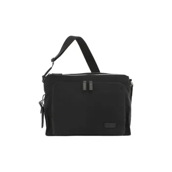 TUMI Harrison Label Crossbody Bag, Shoulder Bag Men's Black