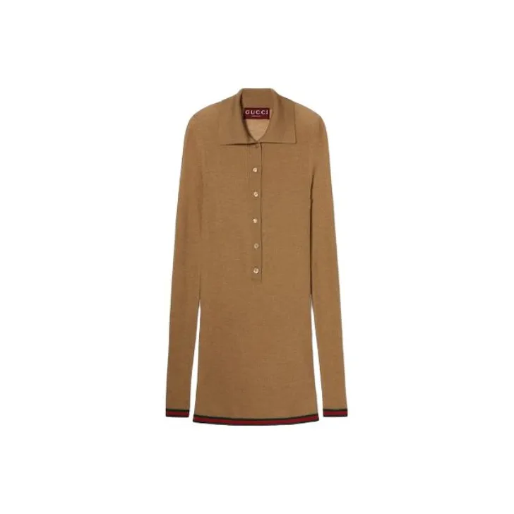 GUCCI Extra Fine Ribbed Knit Top-0