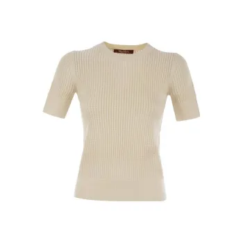 MaxMara Studio Ebbri Ribbed Knit Top