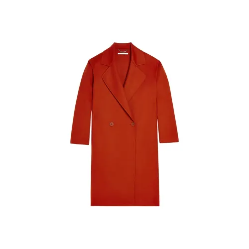 Stella McCartney Coats Women's Rusty Red Brown