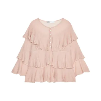 ZARA Knitwear Women's Pink
