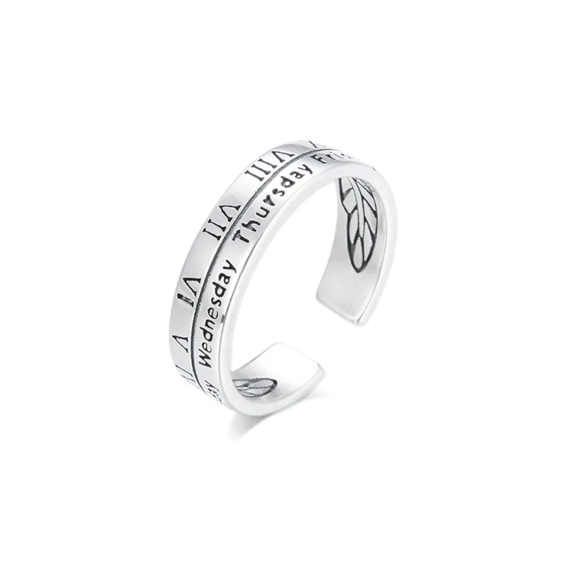 JUICY GRAPE S925 Silver Rings Unisex-0