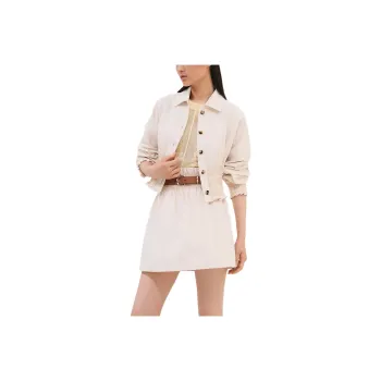 HERMES Jackets & Coats Women's White