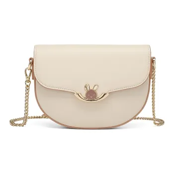 MEXICAN Polyurethane Shoulder Bag, Crossbody Bag Regular Women's Ecru