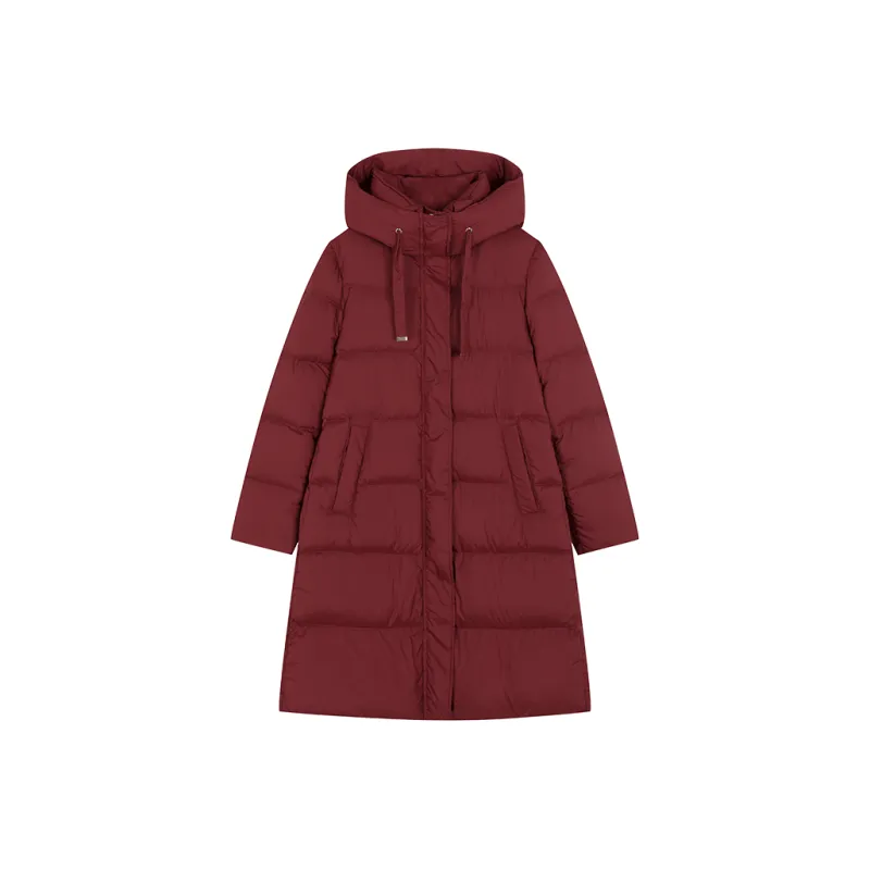 Mo Han Yi Mei Down Jacket Women's Burgundy-0
