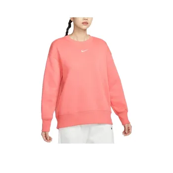 Nike PHNX FLC OS LONG CRE Sweatshirt Women's Pink