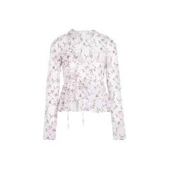 Giambattista Vall Cotton Blouse