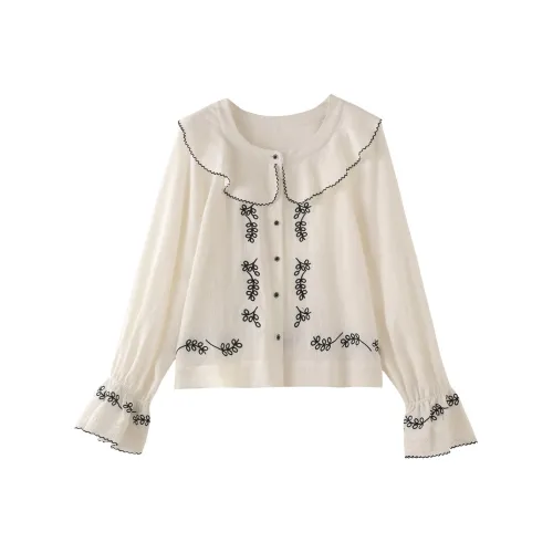 Miss Chipmunk Shirt Women's White