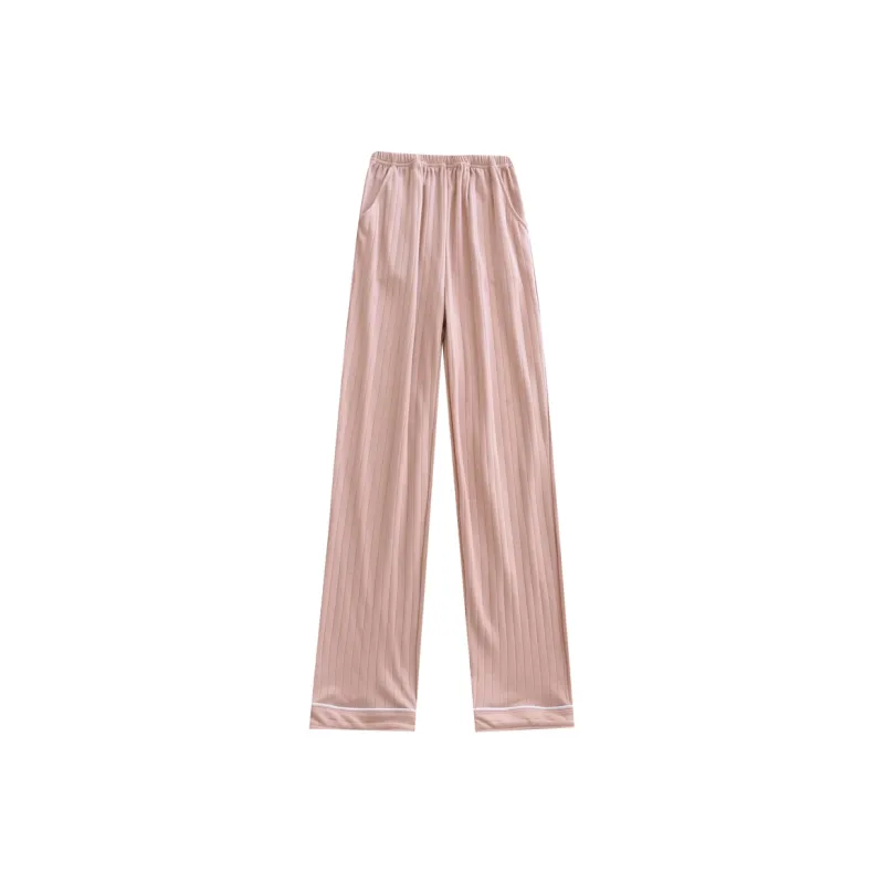 Maultiay Pajama Pants Women's Dusty Pink-0