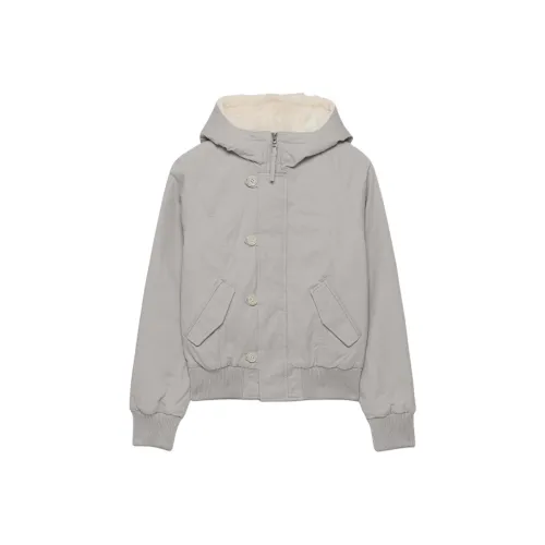 ARITZIA Sunday Best Patrol Jacket Jackets Coats Women's Ashen/Iron Cyan