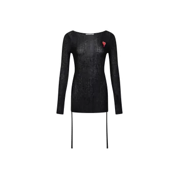 The Blender Knitted Fabric Long Sleeved Top Women's