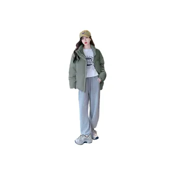 Tonlion Down Jackets Women's Pale Gray Green