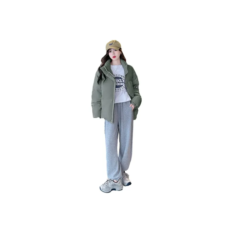 Tonlion Down Jackets Women's Pale Gray Green-0
