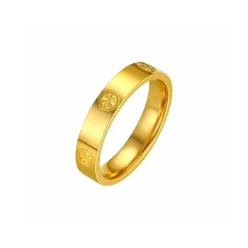 FANSHINER Alloy, Surface Gold Plated Rings Unisex