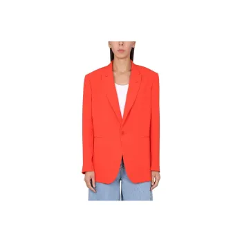 ASPESI Pocketed Single-Breasted Blazer