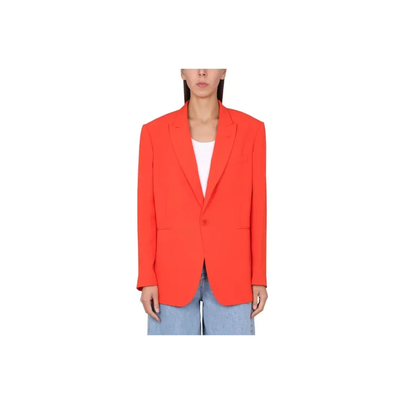ASPESI Pocketed Single-Breasted Blazer-0