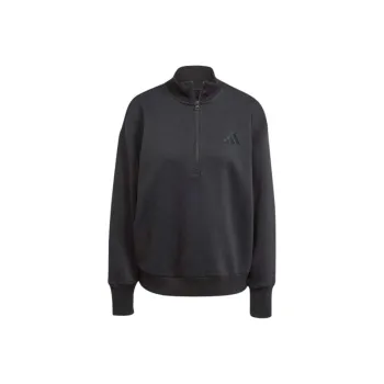 Adidas Free Shipping With AdiClub All Szn Fleece Loose Quarter Zip Sweatshirt