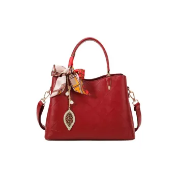 PAYOT Microfiber Synthetic Leather Shoulder Bag, Crossbody Bag, Handbag Women's Burgundy/Khaki/Black