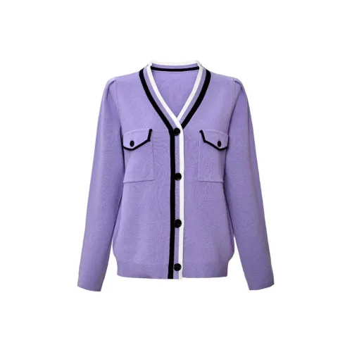 DIFFIE RIEGER Knitwear Women's Violet