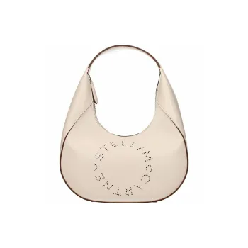 Stella McCartney PU Shoulder Bag Small Size Women's White