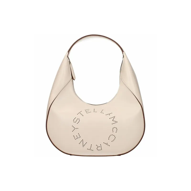 Stella McCartney PU Shoulder Bag Small Size Women's White-0