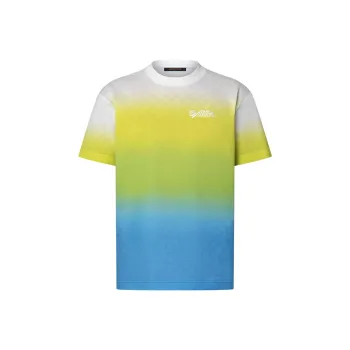 LOUIS VUITTON T Shirt Men's Green Yellow