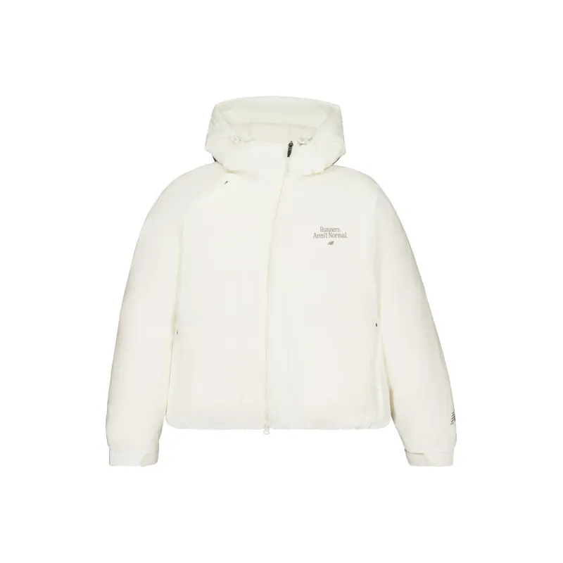 New Balance HyperSports Down Jacket Women's Ivory White-0