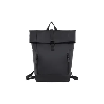 HCXK Laminated Material Backpack Unisex Black/Gray