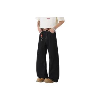 MARK WAFFLE Jeans Unisex Original Denim Black