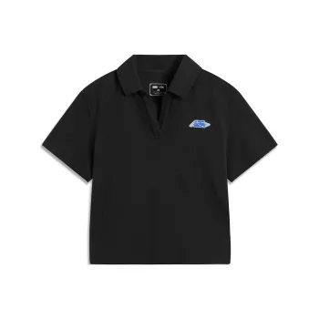 LiNing x LEAGUE OF LEGENDS Sports Life Collection Polo Shirt Women's Black