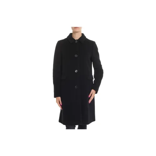 EMPORIO ARMANI Coats Women's Black