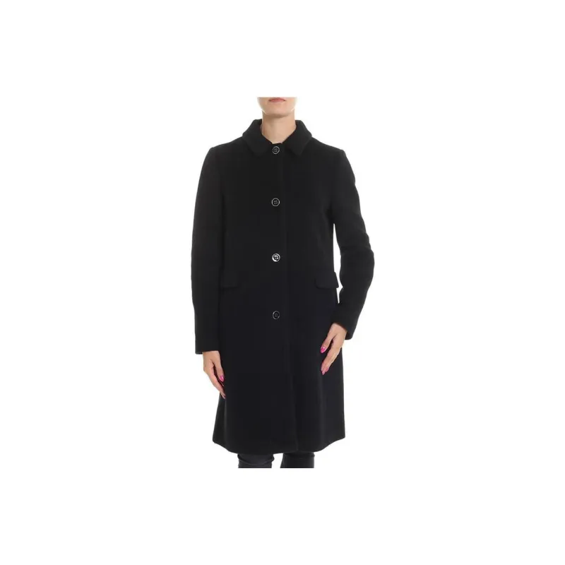 EMPORIO ARMANI Coats Women's Black-0