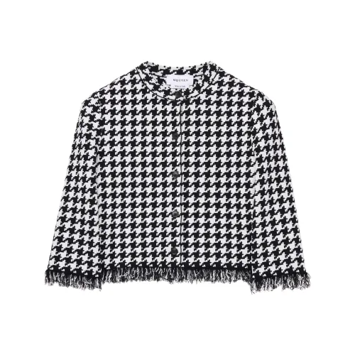 Alexander McQueen Jackets Coats Women's Black White