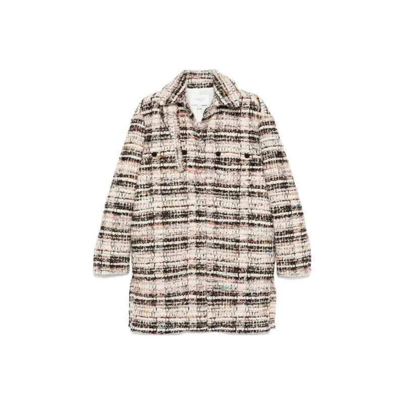 Giambattista Vall Tweed Coat-0