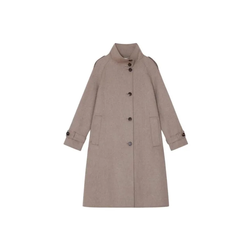 ICICLE Coats Women's Real Camel-0