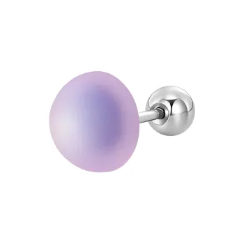 Lady Go Titanium Steel Stud Earrings Women's
