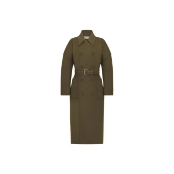 DIOR Coats Women's Khaki