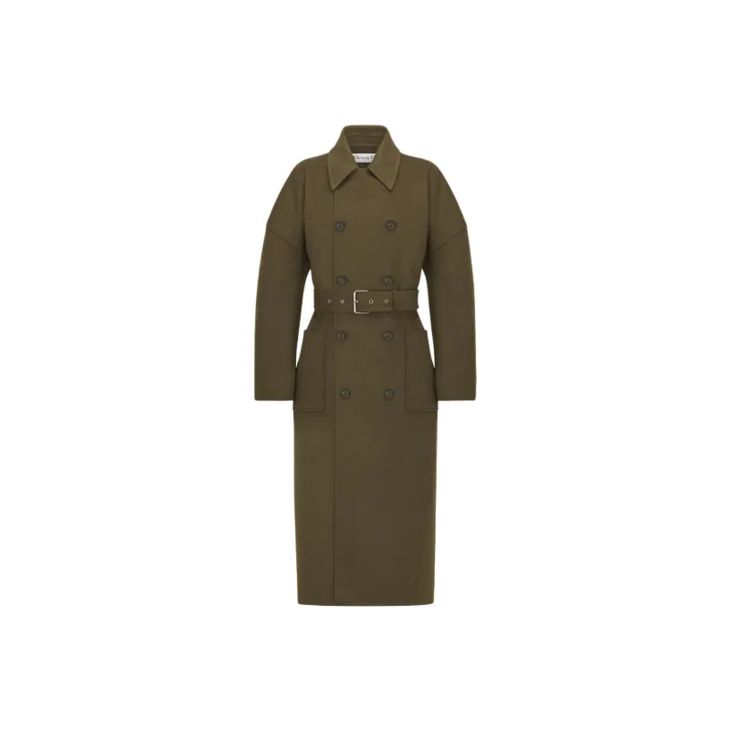 DIOR Coats Women's Khaki-0