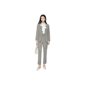 BBLLUUEE Business Suit Women's Tea Green