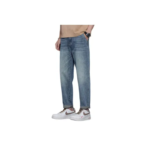 FASTFISH Jeans Unisex Blue