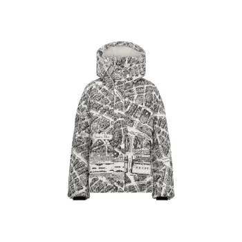 DIOR Puffer Jacket Women's Multicolor