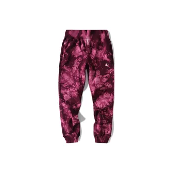 Champion Straight Moderate Casual Pants US Version Women's Purple